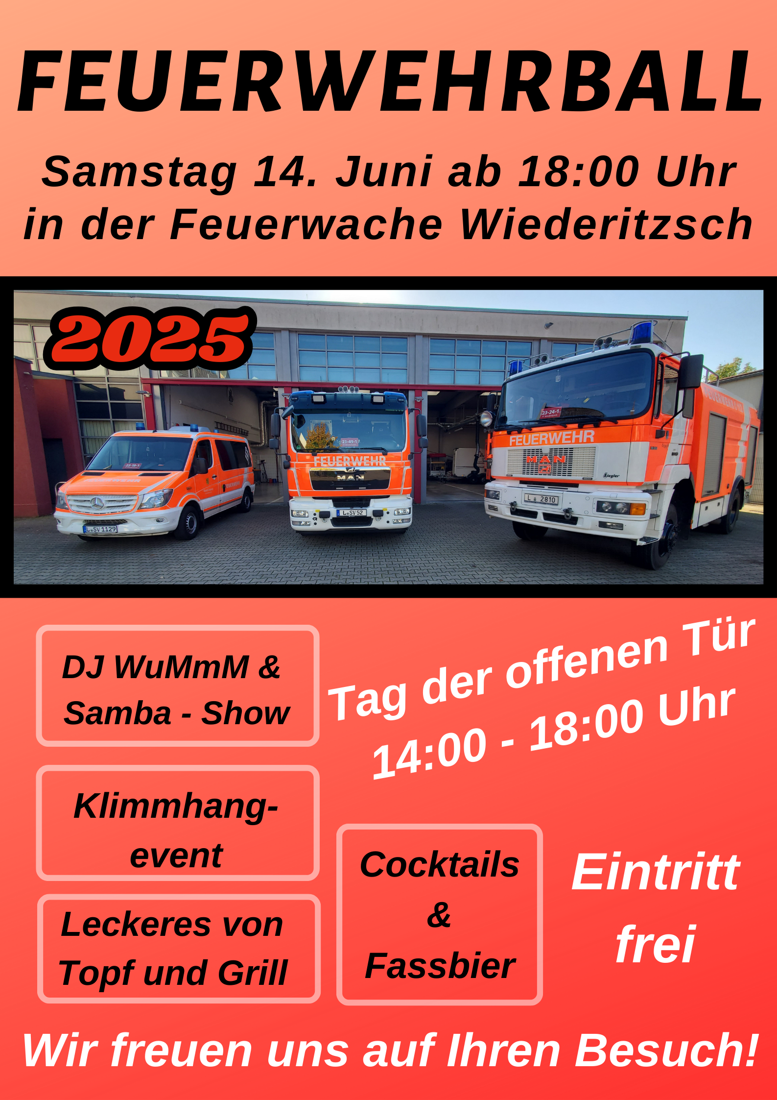 Flyer Feuerwehrball